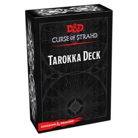 Spellbook Cards Curse of Strahd Tarokka Deck