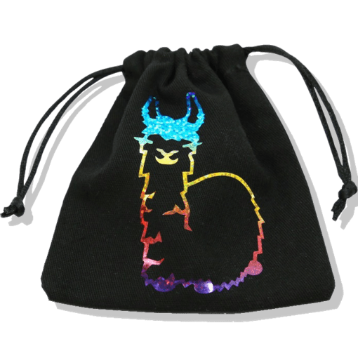 Dice Bag Fabulous Llama Dice Bag Q-Workshop