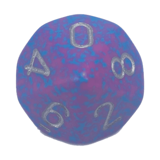 10 Vlakken Tienzijdige Dobbelsteen Speckled Tetra