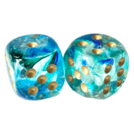 6 zijdige dobbelstenen Nebula Chessex 16mm