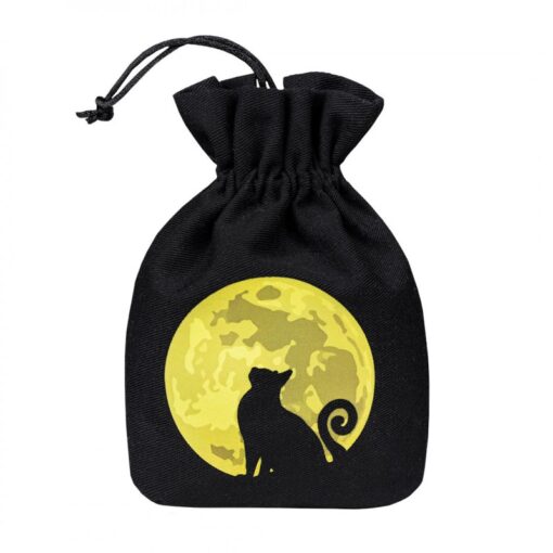 Dice Bag Cats The Mooncat Q-Workshop (Glow in the Dark)