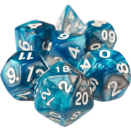 Polydice set Mystic Abyss Double Color